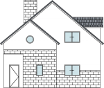 rearElevation | © Techno Homes © 2011 rearElevation